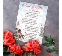 Biglietto di Natale tradizionale Thinking Of You - 120 x 165 mm - Regal Publishing