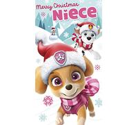 Biglietto di Natale ufficiale Paw Patrol.