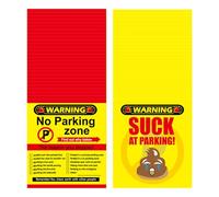 Biglietto di parcheggio finto - divertente biglietto di parcheggio scherzo, forniture aziendali segnali di avvertimento per uomini, donne, famiglia, Natale, San Valentino, adulti
