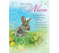 Biglietto di Pasqua tradizionale nipote - 20,3 x 15,2 cm - Piccadilly Greetings