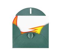 Biglietto di ringraziamento cometa busta 10 x 15 cm matrimonio baby shower ringraziamento sposa doccia compleanno aziendale.