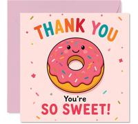 Biglietto di ringraziamento giocoso "You're so sweet"
