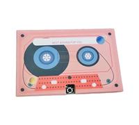 Biglietto di San Valentino con registratore di messaggi a cassetta, per auguri di anniversario, compleanno, amore, suono, regalo