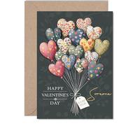 Biglietto di San Valentino con scritta "Someone Special Always & Forever", biglietto di auguri per San Valentino per qualcuno di speciale, da fidanzato, fidanzata, 12,7 x 17,8 cm