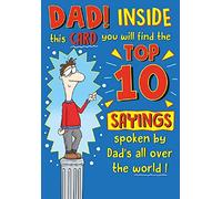 Biglietto divertente per la festa del papà, con scritta "Umorismo", 22,9 x 15,2 cm, Regal Publishing