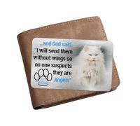 Biglietto fotografico personalizzato con scritta "I Will Carry You with Me Until See You Again", regalo commemorativo per cani, gatti, perdita di animali domestici, regalo di simpatia per gli amanti