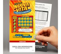 Biglietto Gratta e Vinci per Chiedere Vuoi Essere Il Mio/La Mia Testimone? Idea Regalo Emotiva e Divertente Proposta Originale Nascosta da Grattare Finta Lotteria con Sorpresa da donare con stile