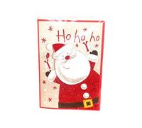 Biglietto musicale natalizio realizzato a mano, con opere d'arte casuali, melodie integrate e ampio spazio per messaggi per feste, biglietti interattivi per feste di Natale