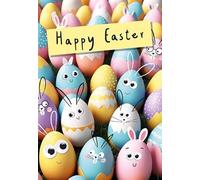 Biglietto pasquale, con scritta "Open Happy Easter", 17,8 x 12,7 cm Piccadilly Greetings