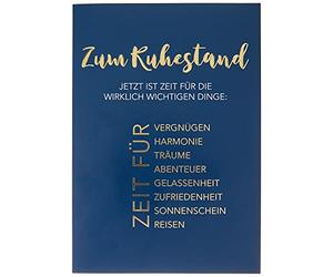 Biglietto per pensionamento - Time for Things - 11,6 x 16,6 cm