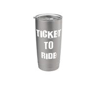 Biglietto per Ride Bicchiere termico in acciaio inox doppia parete
