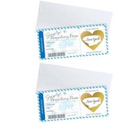 Biglietto regalo gratta e vinci, biglietto di rivelazione a sorpresa regalo di San Valentino Off Pass Ti Day, Scratch