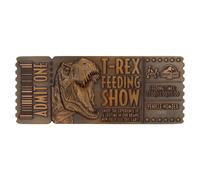Biglietto Replica In Metallo Del Gioco Di Alimentazione Di Jurassic Park