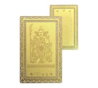 Biglietto Tai Sui Tradizione Cinese - 2026 Success Tai Sui Copper Card - Collezione Preghiera Protezione Buddha Tradizione Cinese per la Casa Tesoro Anno del Cavallo Decor Benedizione Buona
