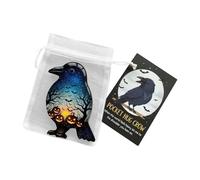 Biglietto tascabile: figure motivazionali di Halloween, set di incoraggiamento, promemoria diario di ispirazione, Fun Party Favor Accessory, Positive Support Gift | Biglietti tascabili Hallow