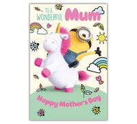 Biglietto ufficiale Cattivissimo me to a wonderful mum, festa della mamma