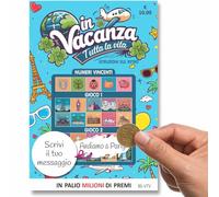 Biglietto Viaggio Sorpresa, Idea Regalo Viaggio, Auguri Gratta e Vinci