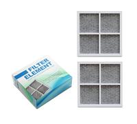 Biglumin 2 PCS Filtro Dell'aria per Frigorifero, Filtro Aria per Frigorifero, Filtro per Frigorifero LG, Compatibile con LG Filtro Pure N Fresh ADQ73214404 ADQ73334008 ADQ73334003 LT120F,Antibatterico