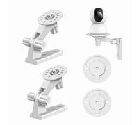 Biglumin Staffa - staffa telecamera esterna, staffa per telecamera, staffa per telecamera a parete con angolazione regolabile, compatibile con sorveglianza C200/C210/C220/Tc70/Ec70/Kc410s. (2 pezzi)