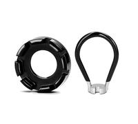 Biglumin Tiraraggi MTB, Tiraraggi Bici, tiraraggi, Raggi della Bici, Chiave Raggi Bici, Bicicletta Tiraraggi, Bicicletta Chiave Tiraraggi 6 in 1 Tira Raggi Regolazione dei Cerchioni 10-15G