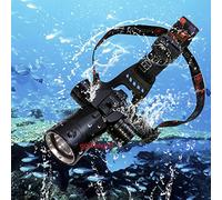 BIGMAC Ricaricabile Alluminio Impermeabile Immersione Nuoto Escursionismo Campeggio Caccia Pesca Faro Subacquea 1800 Lumen Testa della Torcia Submarine Snorkeling Luce di Sicurezza