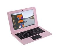 Bigmachine Computer portatile mini 10.1 pollici 32GB ultra sottile e leggero Netbook Quad Core CPU PC HDMI WiFi USB YouTube (Rosa chiara)