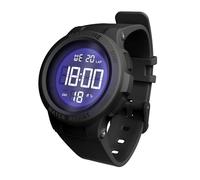 Bigmeda Orologio Bambini Digitale Impermeabile 50 M, da Polso per Ragazzi con Luce LED, Insegnamento con Cinturino in Silicone (Macaron Nero)