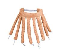 Bigodini Bigodino for capelli senza calore Nessun calore Riccioli senza calore Asta Fascia for capelli Fasce for la testa for dormire Nessun calore Strumenti for lo styling dei capelli pigri fai da te