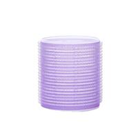 Bigodini for parrucchieri, bigodini for capelli, bigodini con gancio autobloccante, bigodini senza calore, bigodini for parrucchieri, bigodini jumbo adesivi for lo styling dei capelli (viola, 15 mm)