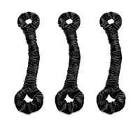 Bigodini Heatless Curls per la notte, 3 pezzi | Morbido raso senza calore, per ricci, onde, volume senza danni al calore, arricciacapelli senza calore durante la notte