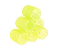 bigodini Parrucchiere Uso domestico Fai da te Magic Grandi bigodini autoadesivi for capelli Styling Roller Roll Bigodino for Strumenti for ricci di bellezza(Yellow)