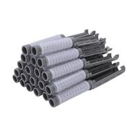 Bigodini per bigodini per capelli bigodini, 20 pezzi/set per bastoncini per permanente per capelli Fluffy Perming Rod per kit di strumenti per parrucchiere(03)