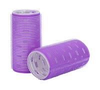 Bigodini per Capelli, 2 Pezzi Fai Te per Acconciature Ricci, Bigodini con Impugnatura Automatica per Capelli Lunghi e Medi Corti e Frangia