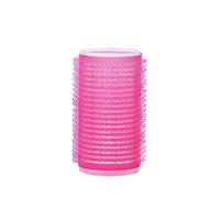 bigodini per capelli 6 pezzi Bigodini Rulli Gancio con impugnatura for saloni senza calore Dimensioni Jumbo Strumenti for lo styling appiccicosi per Boccoli Bigodini Grandi per Volume(Rose red,6.0cm)