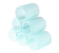 bigodini per capelli 6 rulli for capelli autoadesivi for ragazze, senza ferro, creativi, portatili, pratici, calore, strumento for parrucchieri per Boccoli Bigodini Grandi per Volume