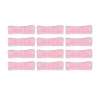 Bigodini per capelli in pile di corallo, bigodini morbidi per il sonno senza calore, strumenti per lo styling dei capelli arriccianti fai te per capelli lunghi e corti rosa 12