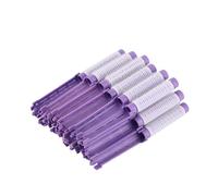 Bigodini per capelli Yinhing, 20 pezzi/set, bastoncini per permanente, Fluffy Perming Rod, kit di strumenti per parrucchiere (02), Rosa, Viola, Grigio