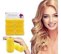 Bigodini senza calore - bigodini notturni, bigodini senza calore | Il manufatto per arricciatura del bordo in spugna per bigodino in schiuma per bigodino non danneggia gli strumenti per parrucchieri