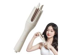 Bigodino automatico per capelli con ferro arricciacapelli, ferro arricciacapelli rotante automatico - Arricciacapelli automatico con ioni negativi rotante 32 mm - Bacchetta arricciacapelli rotante con