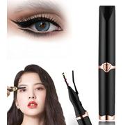 Bigodino elettrico per glam istantaneo, bigodino riscaldato per donna 2025, bigodini ricaricabili, bigodino elettrico per ciglia, strumento per finalizzare le ciglia, 3 modalità di calore (Nero)