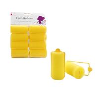 Bigodino in spugna - Set di bigodini senza calore, in schiuma morbida, strumento riutilizzabile per acconciare i capelli, facile da usare, per ottenere ricci come in salone a casa, comodo per l'uso