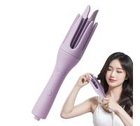 Bigodino per capelli con rotazione automatica, bigodino per capelli automatico con ferro arricciacapelli,Ioni negativi per ferro arricciacapelli automatico da 32 mm | Bacchetta arricciacapelli rotante