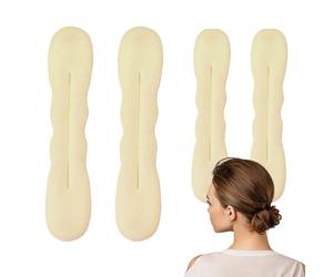 Bigodino Per Capelli - Fermagli Per Da 22,5x4,5x1 Cm, Creatore Di Cuscini Vintage, Strumento Per Capelli A Ciambella, Fascia Per Caplli | Elegante Set Per Per Matrimoni, Appuntamenti