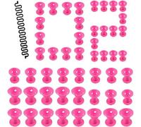 Bigodino per capelli in gomma morbida in silicone, senza calore, bigodini magici flessibili per arricciare i capelli per un facile utilizzo a casa o in viaggio