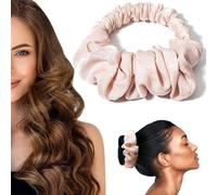 Bigodino per capelli senza calore per dormire, morbido elastico arricciacapelli senza calore, senza calore, per capelli lunghi, morbido rullo per dormire durante la notte fascia morbida per dormire