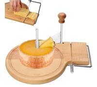 Bigodino per formaggio, affettatrice e tagliapasta, per formaggio duro e morbido con spessore regolabile, per rasatura Tete de Moine, Girolle e cioccolato