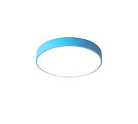 BigPinwheel Minimalist LED Colorful Macaron Plafoniera, Lampada da soffitto moderna nordica da incasso Creativa, 3 temperature di colore, Camera da letto, Sala da pranzo, Soggiorno (Blue, 50cm)
