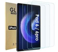 Bigqin 3 Pezzi Pellicola Protettiva Compatibile con Xiaomi Pad 6/6 Pro 11" 2023, Ultra HD Vetro Temperato Film Compatibile con Xiaomi Pad 6/6 Pro 11inch 2023,Pellicola Schermo Premium Protezione