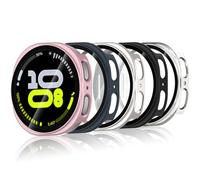 Bigqin 5 Pezzi Cover Compatibile Con Samsung Galaxy Watch 8 40mm,Copertura Completa Custodia Rigida Pc, Hd Clear Pellicola Protettiva Anti-Graffio Case