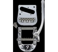 Bigsby "F" Logo B5 Vibrato Kit per Fender Telecaster, Alluminio Lucido